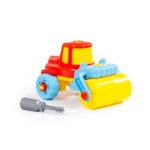 Constructor cilindru compactor – 18 piese, Polesie - imagine 3