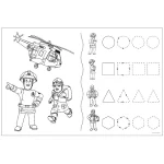 (41015) Puzzle 24 Super Maxi"Echipa pompierului Sam" - imagine 3