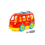 Constructor autobuz – 26 piese, Polesie (84798)