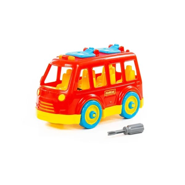 Constructor autobuz – 26 piese, Polesie (84798)