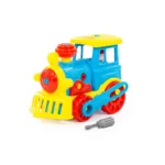 Constructor locomotivă – 48 piese, Polesie (84842)