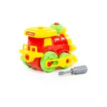 Constructor trenuleț, 25 piese - imagine 3