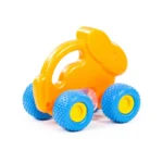 Jucărie zornăitoare pe roți – Iepuraș, Polesie (38234) - imagine 3