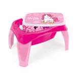 (2598) Masuta din plastic cu constructor 30 elemente