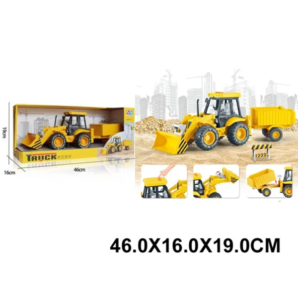 Jucarie tractor pe baterii
