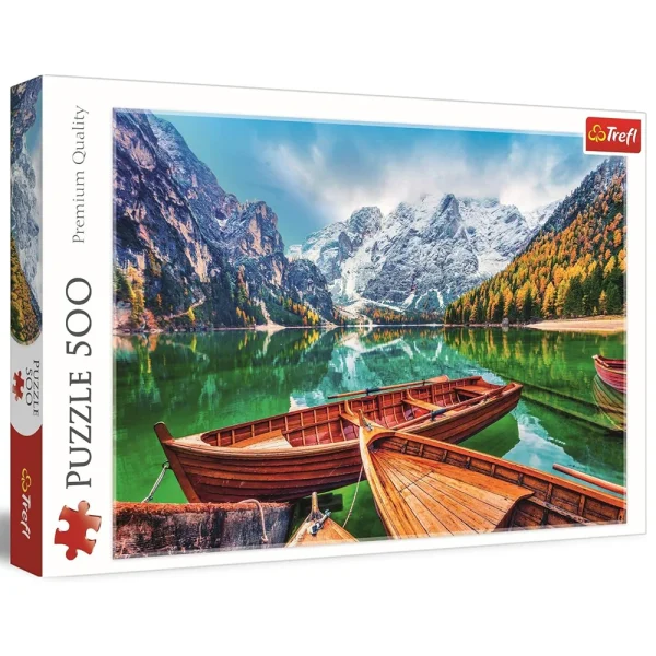 (37486) Puzzle 500  "Lacul Braies,Italia"