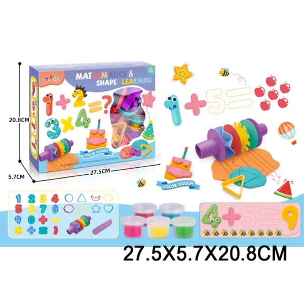 (45129) Jucarie plastilina in set cu forme