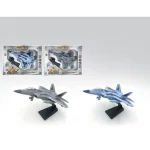 Avion din metal cu sunete si lumini (53140)