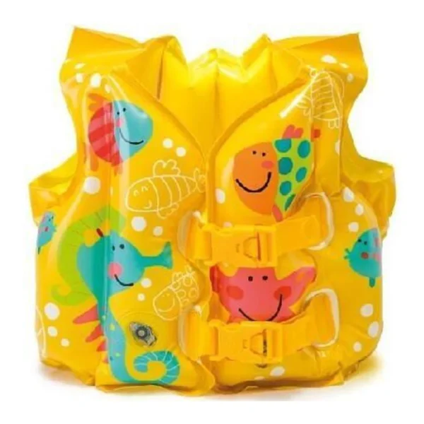 INTEX Vesta de înot gonflabilă „Prieteni tropicali”, 41х30 cm, 3-5 ani