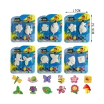 Flori si insecte din gips pentru desenat (60756)