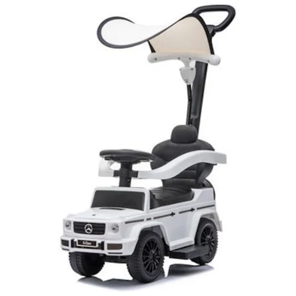 653 / 3 alb Tolocar cu acoperis Mercedes-Benz
