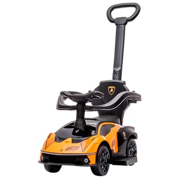 661 / 2 oranj Tolocar cu maner Lamborghini