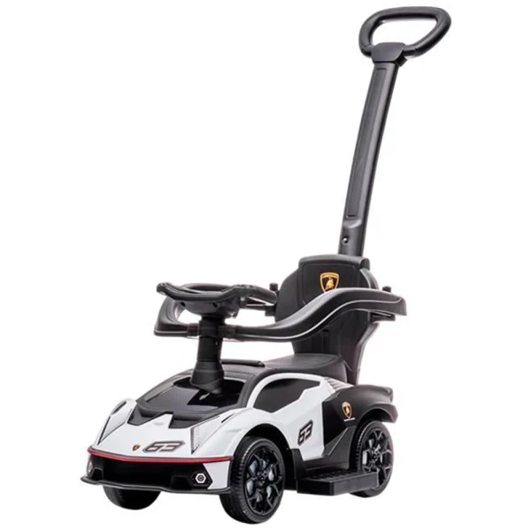 661 / alb Tolocar cu maner Lamborghini