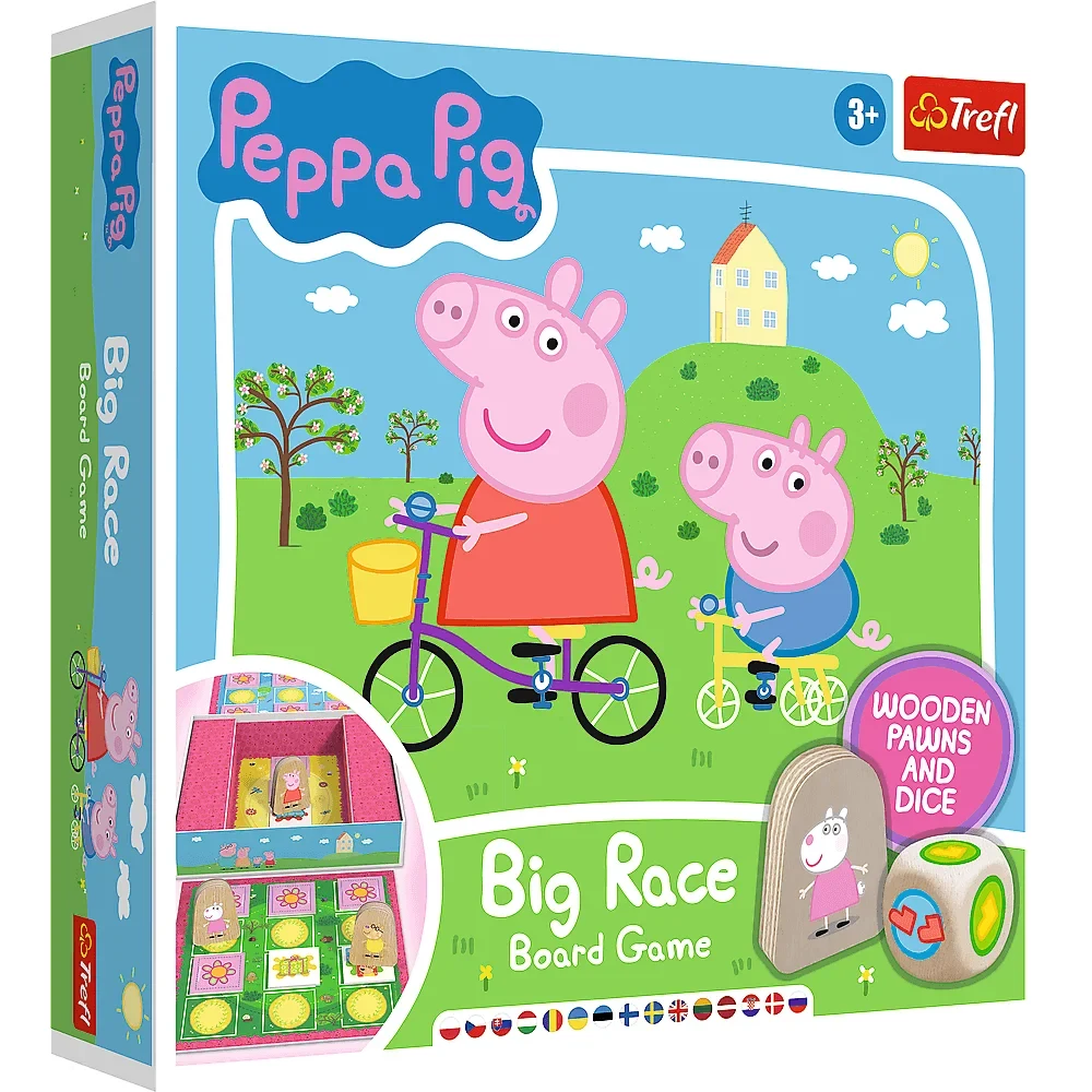 Новый проект (6) Joc de masă "Big race Peppa" (02262) - imagine 1