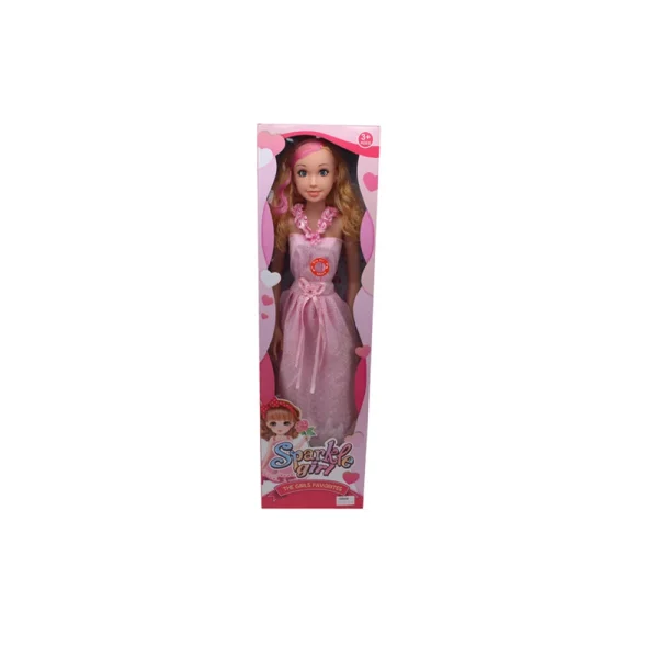 Jucărie păpușă muzicală în set cu accesorii 95cm