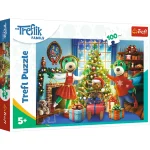 Puzzle 100 elemente "Trefliks Iarna"