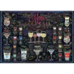 (37452) Puzzle 500  "Menu coctail" - imagine 2