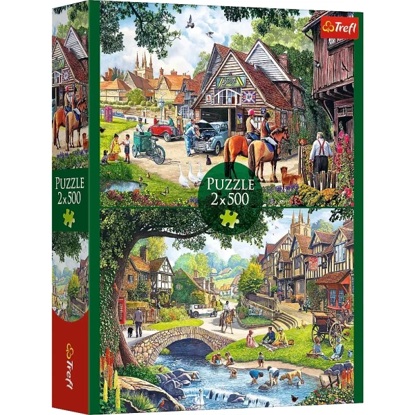 (37494) Puzzle 2x500  "Viata idilica"