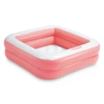 Piscină gonflabilă pentru copii Play Box cu bază gonflabilă, 86×25 cm, 57 L, 2 culori, 1–3 ani, Intex (57100) - imagine 4