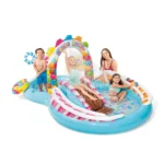 Centru gonflabil pentru copii cu tobogan „Teritoriul dulciurilor” INTEX (57149) - imagine 2