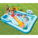 INTEX Centrul de joacă gonflabil “Aventuri în junglă” 244x198x71 cm, 493 L, până la 81 kg, 2+ - imagine 2