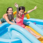 Centru gonflabil pentru copii cu tobogan „Aventuri în junglă” INTEX (57161) - imagine 3