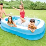 Piscină gonflabilă pentru copii 203x152x48 cm, 540 L, 3+ (57180) - imagine 2