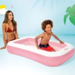 Piscină gonflabilă pentru copii cu bază gonflabilă 166×100×25 cm, 102 L, 2+ ani, Intex (58423) - imagine 2