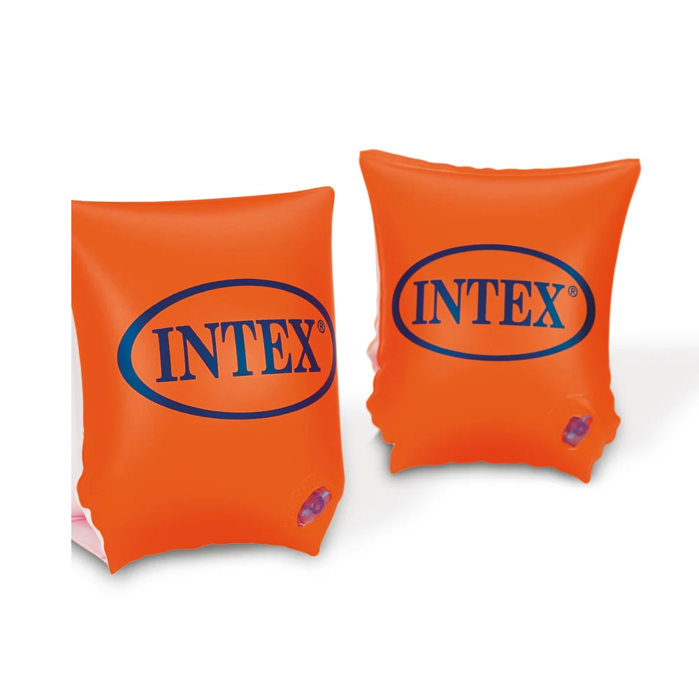 58642(1) Aripioare de înot gonflabile Deluxe, 23×15 cm, 3–6 ani, Intex (58642) - imagine 1