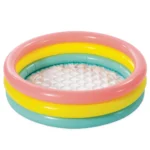 Piscină gonflabilă pentru copii Sunset Glow cu bază gonflabilă, 86×25 cm, 56 L, 1-3 ani, Intex (58924)