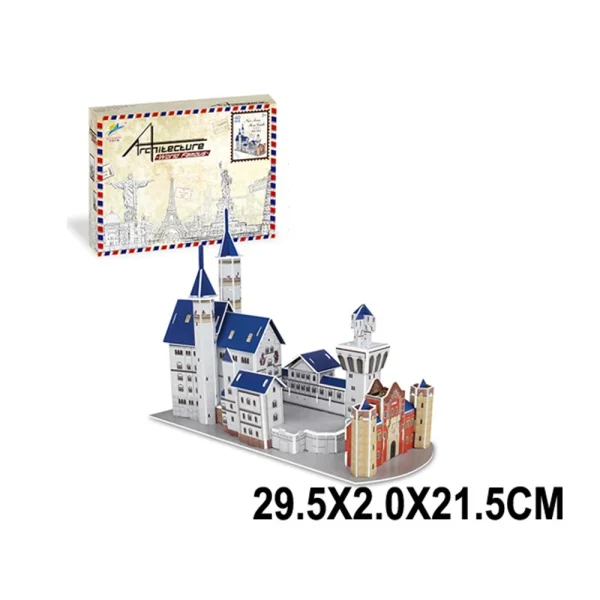 (82597) Puzzle 3D  „Castelul Neuschwanstein”
