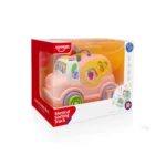 Mașinuță educativă muzicală cu sorter de forme, Huanger HE0548 (18127) - imagine 3