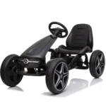 Kart cu pedale pentru copii Mercedes Benz (MX610 / 1 neagra)