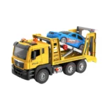 Evacuator auto cu inerție, în set cu mașină, lumini și sunete - 1:10 - WY1120A ,Wenyi (11208)