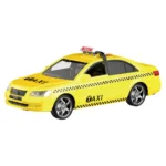 Mașină de taxi cu inerție, lumini și sunete - 1:16 - WY560C ,Wenyi (35603)