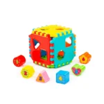 Cub educativ cu sorter de forme, Polesie