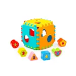 Cub educativ cu sorter de forme, Polesie - imagine 2