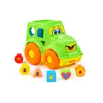 Tractor educativ cu sorter de forme, Polesie (89410) - imagine 9
