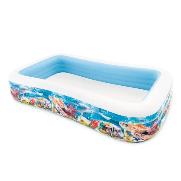 INTEX Piscină gonflabilă pentru copii „Recif tropical” 305х183х56 cm, 1050 L, 6+