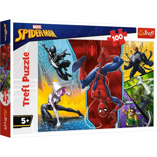 Puzzle 100 elemente" Spiderman"