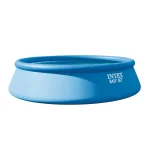 INTEX Set piscină Easy Set 457x107 cm, 12430 l, pompă de filtrare 3785 l/h, scară, copertină, pânză de sol, kit de reparație.