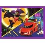 Puzzle 4in1 "Faceți cunoștință cu Batwheels" - imagine 2