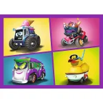 Puzzle 4in1 "Faceți cunoștință cu Batwheels" - imagine 3