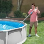 Mâner telescopic pentru curățare piscină 279 cm, diametru 29,8 mm, Intex (29055) - imagine 2