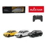 Mașină cu telecomandă RC Porsche Cayenne Turbo, scara 1:24, 3 culori, Rastar (46100)