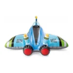 Plută gonflabilă Avion cu pistol de apă, 117×117 cm, max. 40 kg, 2 culori, 3+ ani, Intex (57536) - imagine 4