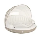 Insulă plutitoare gonflabilă cu baldachin detașabil, 199×150 cm, max. 200 kg, Intex (58292)