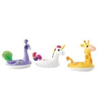 Colac gonflabil de înot cu design animal, 3 modele, 3–6 ani, Intex (59221) - imagine 3