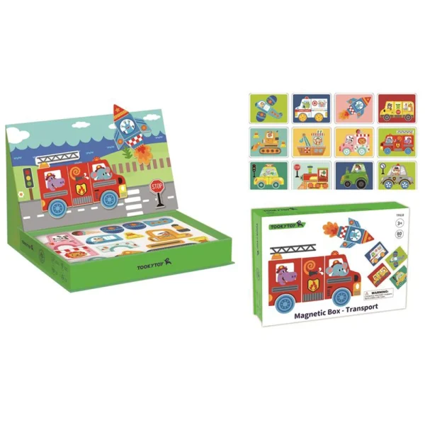 (70741) Jucarie elemente cu magnet-Transport TF618