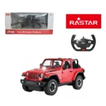 Mașină cu telecomandă RC Jeep Wrangler JL, scara 1:14, Rastar (79400)